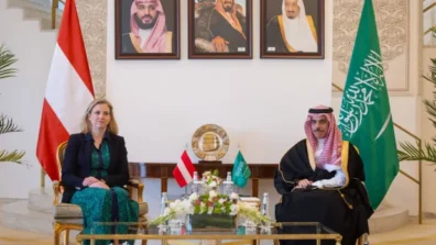 وزير الخارجية السعودي يبحث مع نظيرته النمساوية مستجدات المنطقة