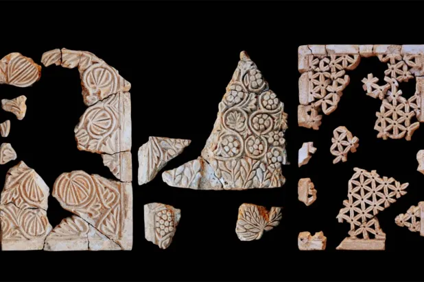 تقاسيم زخرفية أموية من «قصر الحير الشرقي»