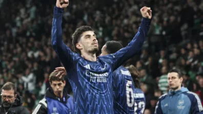 «أبطال أوروبا»: آرسنال يضع قدماً في نصف النهائي بالفوز في لشبونة