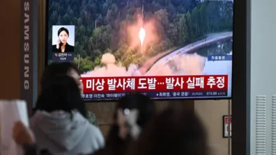 سيول تقول إن بيونغ يانغ أطلقت صاروخاً بالستياً آخر باتجاه البحر الشرقي