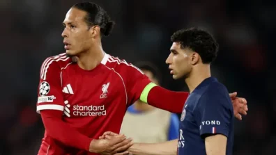 فان دايك عقب الخسارة أمام سان جيرمان: لعبنا مباراة صعبة