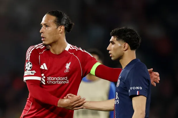 فان دايك عقب الخسارة أمام سان جيرمان: لعبنا مباراة صعبة