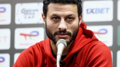 إيقاف الشناوي حارس الأهلي 4 مباريات لاعتدائه على الحكم