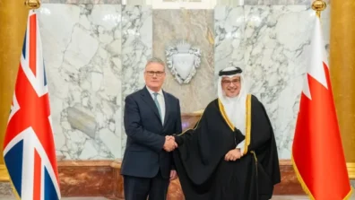 مباحثات بحرينية – بريطانية تناقش جهود تعزيز أمن المنطقة
