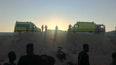 إصابة 38 شخصاً في انقلاب حافلة بصعيد مصر