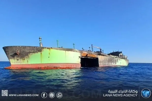 ناقلة الغاز الروسية «المهجورة» تستنفر سلطات شرق ليبيا