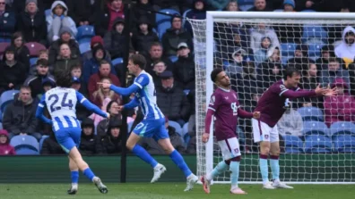 «البريميرليغ»: برايتون يفوز في بيرنلي ويحلم بالمشاركة الأوروبية