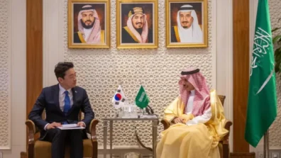 وزير الخارجية السعودي يناقش مع المبعوث الخاص لرئيس كوريا الجنوبية الأوضاع في المنطقة