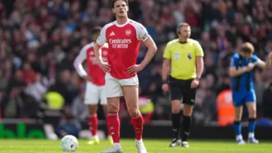 رايس يفاقم مخاوف الإصابات لدى آرسنال قبل مواجهة سبورتنغ