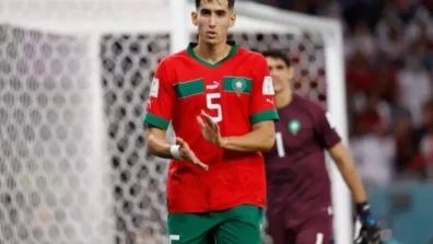 الإصابة تهدّد مشاركة المغربي نايف أكرد في كأس العالم 2026