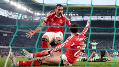 بنفيكا يهزم سبورتنغ لشبونة… وينتزع وصافة الدوري البرتغالي