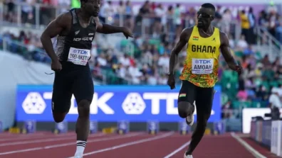 العداء السريع نكيتيا يعزز طموحات أستراليا في المسافات القصيرة