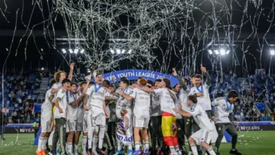 «أبطال أوروبا للشباب»: ريال مدريد يهزم كلوب بروج ويتوج باللقب