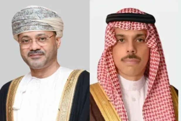 وزير الخارجية السعودي يبحث مع نظيره العماني مستجدات الأوضاع الإقليمية