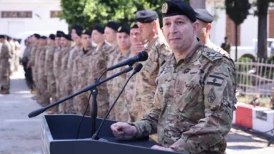 قائد الجيش اللبناني: بلدنا سيستعيد كل شبر أرض تحتله إسرائيل