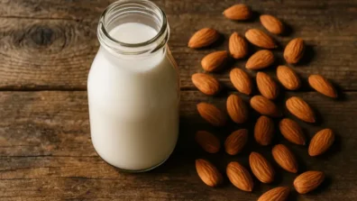 فوائد تناول حليب اللوز لمرضى القلب