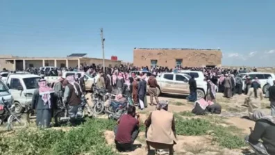 وفد أممي يلتقي في الشدادي أهالي المرحلين من سجون «قسد» إلى العراق