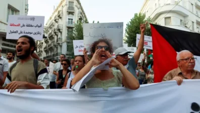 تونس: غضب حقوقي إثر تحفظ السلطات على صحافي معارض