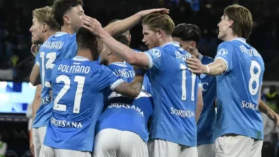 نابولي يؤجل تتويج إنتر باللقب بعد رباعية في شباك كريمونيزي