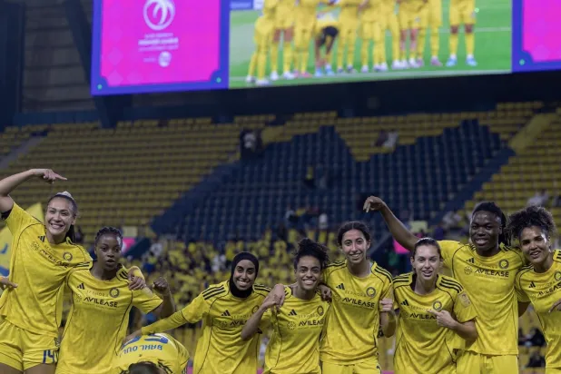 سيدات النصر يستعرضن بخماسية في ليلة تتويجهن بـ«الدوري السعودي»