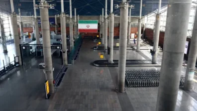 استئناف الرحلات التجارية بمطار طهران الدولي