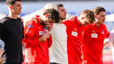 مهاجم هايدنهايم يهدي هدفه لصديقته المصابة بسرطان الدم