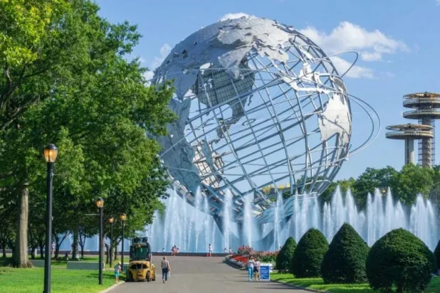 ملعب أميركا المفتوحة للتنس يحتضن واحدة من أكبر مناطق مشجعي المونديال