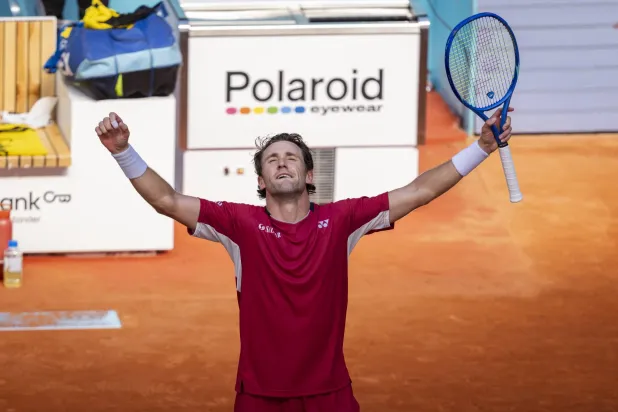 «دورة مدريد»: رود يعبر تسيتسيباس في مباراة ماراثونية