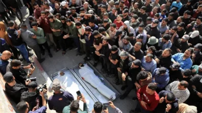 مقتل مُسعف فلسطيني في غارة إسرائيلية على شمال غزة