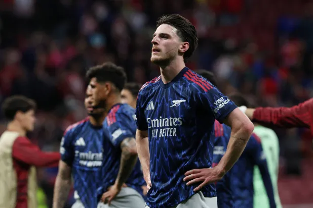 رايس ينتقد إلغاء «ركلة جزاء واضحة» لآرسنال أمام أتلتيكو