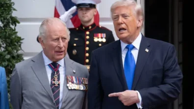 الملك تشارلز يودع ترمب في ختام زيارة دولة إلى أميركا
