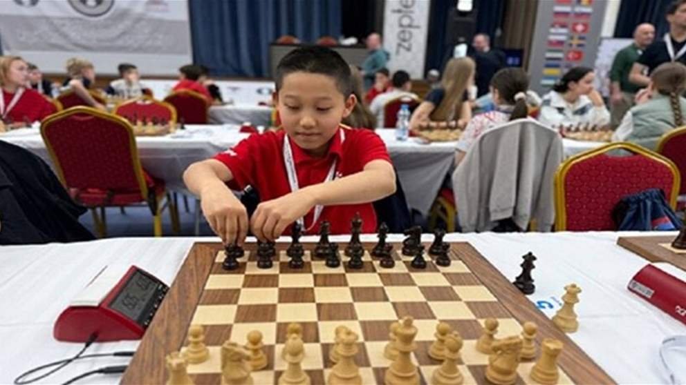 روسي عمره 11 عاماً يخطف لقب بطل العالم