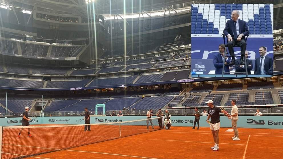 فيديو – نادال وسينر وكورتوا وبيلينغهام وجهاً لوجه .. وفلورنتينو حكماً