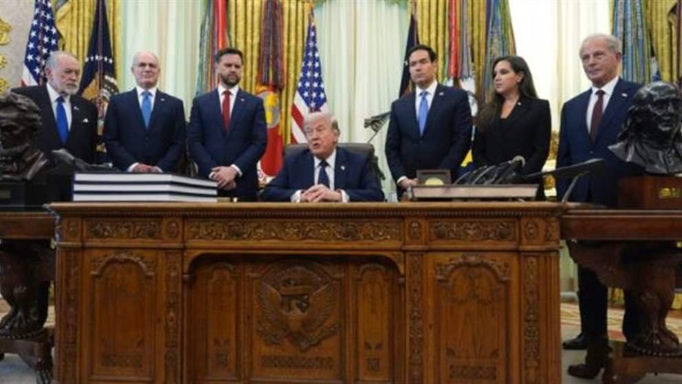 ترامب: فرصة كبيرة لاتفاق سلام بين لبنان وإسرائيل هذا العام