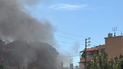 بالصورة – استهداف سيارة في يحمر الشقيف