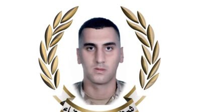 قيادة الجيش: استشهاد العريف حسين علي نحله في غارة إسرائيلية على كفرحتى