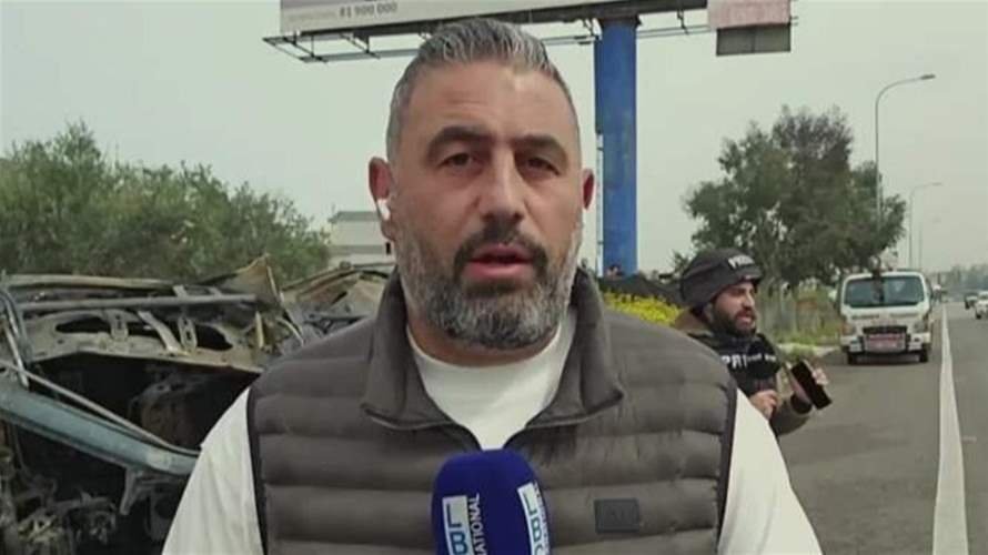 استهداف فان على طريق السعديات وسيارة على مفرق برجا… إليكم التفاصيل