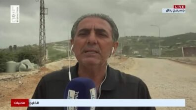 عودة حركة المرور الى جسر برج رحال