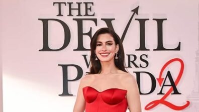 بإطلالة نارية… آن هاثاواي تخطف الأنظار في العرض الأول لفيلم The Devil Wears Prada 2 (صور)