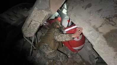 اعمال رفع الانقاض للبحث عن الصحافية امال الخليل مستمرة (صور)