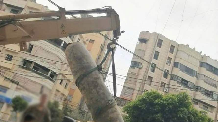 الجيش: تفكیك 8 قنابل طیران غیر منفجرة في الضاحية والجنوب