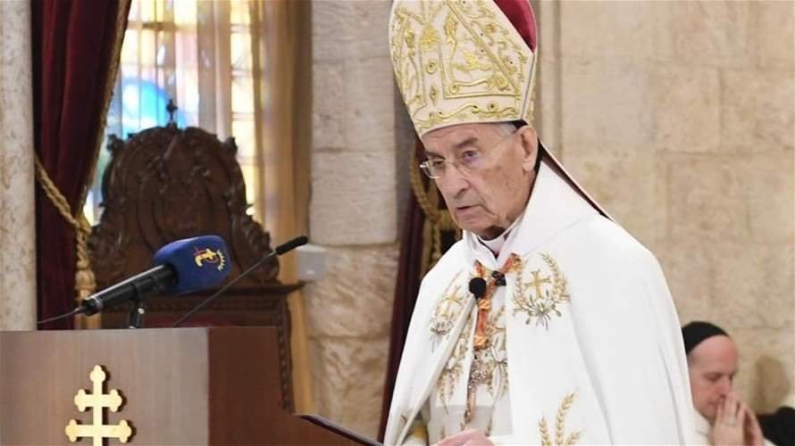 الراعي: الدولة تحتاج إلى سلطة متماسكة وإلى قانون يسود… و"لبنان ليس ساحة"