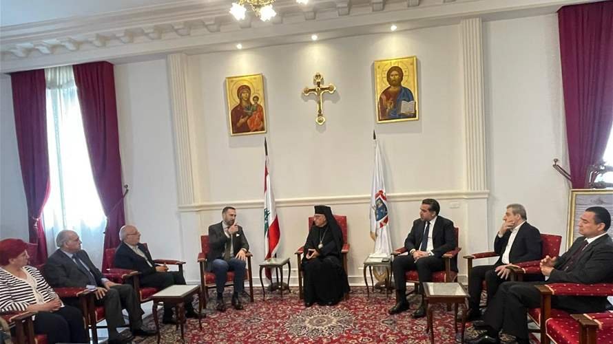 العبسي يستقبل وفدا من الديمقراطي: عدم الالتزام بالوحدة يقودنا الى الانتحار