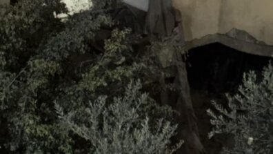 بالفيديو والصور: غارة على شقة في المشروع الماروني في تلال عين سعادة