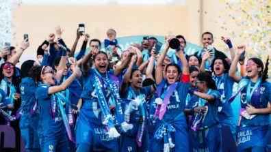 لمياء بن بهيان تتوج ناشئات الهلال بكأس الدوري