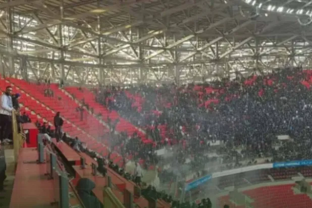 حبس 22 شخصا ومعاقبة العشرات في أحداث شغب بالدوري المغربي