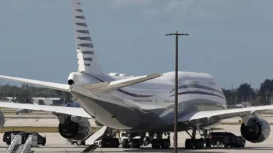 استكمال عمليات التعديل على طائرة رئاسية تلقاها ترمب هدية من قطر
