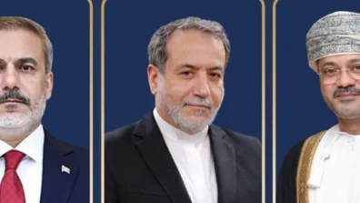 البوسعيدي يبحث مع وزيري الخارجية الإيراني والتركي حرية الملاحة في الخليج