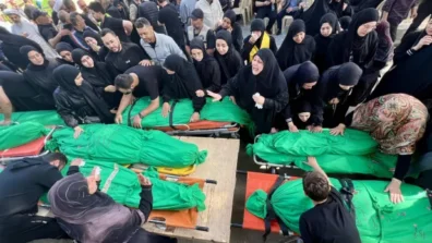 مقتل مسعفَين وإصابة 5 آخرين بقصف إسرائيلي على جنوب لبنان