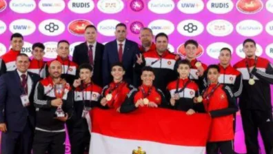 مصر تتوّج ببطولة أفريقيا في المصارعة الرومانية